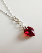 Collar Corazón infinito con significado "Amor Infinito" para regalo