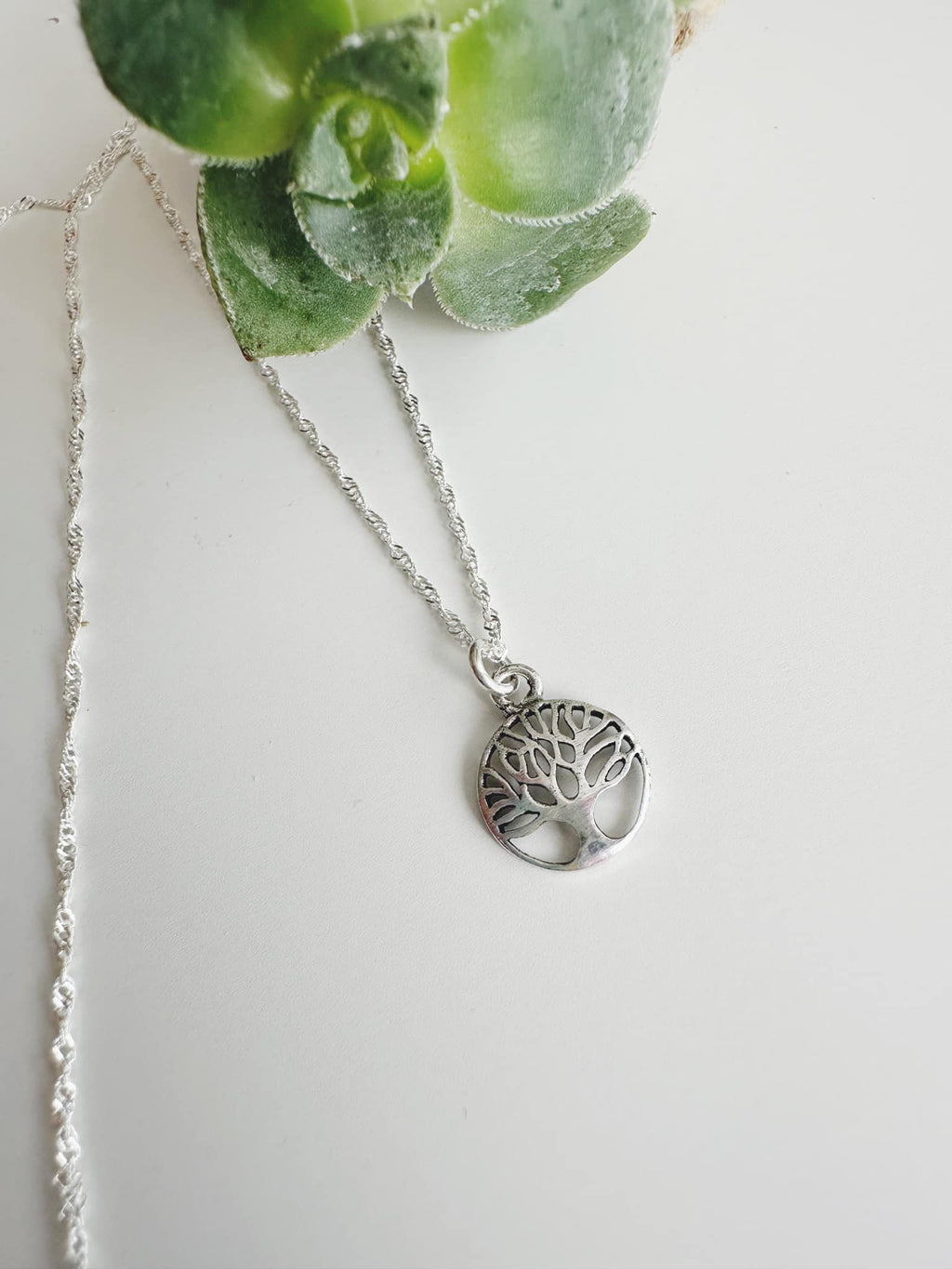 Collar de Plata 925 Árbol de la vida. Incluye significado y packing para regalo