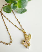 Collar colibrí . Incluye significado y packing para regalo