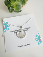 Collar virgen de los rayos Incluye mensaje especial y packing para regalo