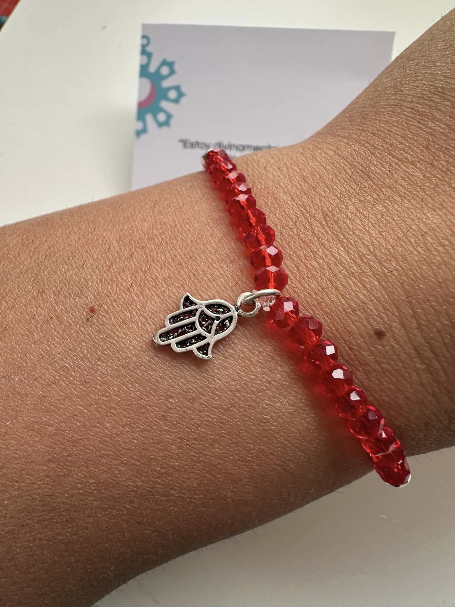 Pulsera de Plata 925 Mano de Fátima.Incluye significado y Packing para regalo
