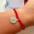 Pulsera de protección Padre Nuestro. Incluye mensaje especial y packing para regalo