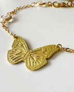 Pulsera Mariposa. Incluye packing para regalo