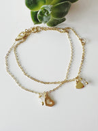 Set Pulseras corazones unión. Incluye packing para regalo