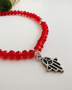 Pulsera de Plata 925 Mano de Fátima.Incluye significado y Packing para regalo