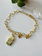 Pulsera estrellas. Incluye Packing para regalo