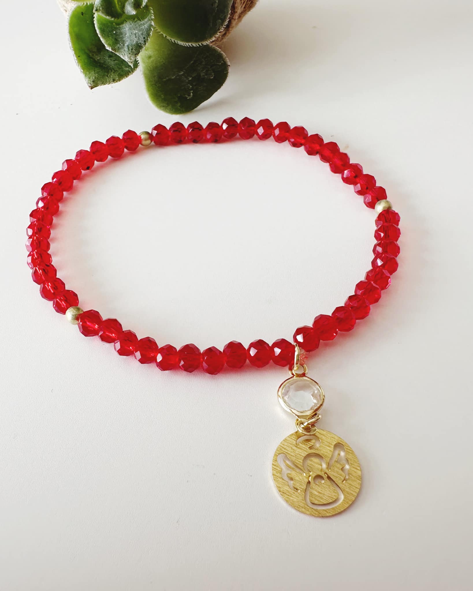 Pulsera Ángel de la guarda. Incluye mensaje especial y Paking para regalo