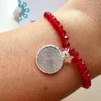 Pulsera Padre Nuestro. Incluye mensaje especial y packing para regalo