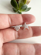 Aros de Plata 925 "Océano". Incluye Packing para regalo