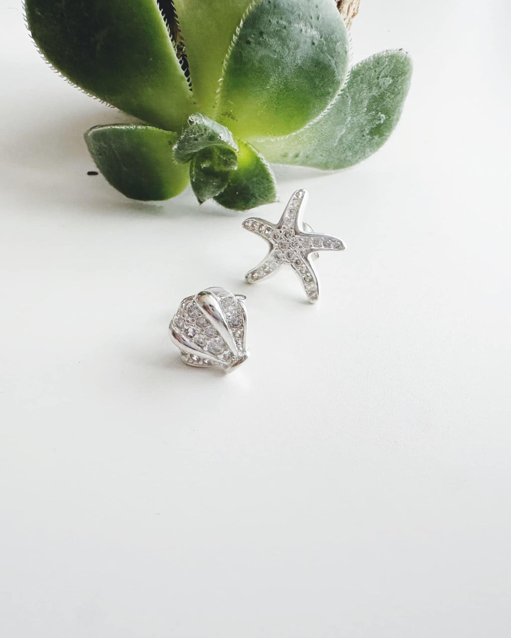 Aros de Plata 925 "Océano". Incluye Packing para regalo