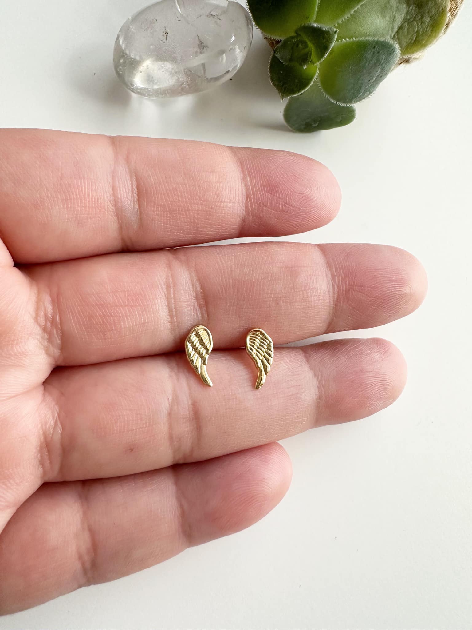 Aros “Alitas de Protección”. Incluye Packing para regalo