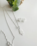 Conjunto Mano de Fátima. Incluye significado y packing para regalo