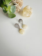 Aros silver piedra Agata. Incluye significado de la piedra y packing para regalo