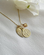 Collar de protección Luz de San Benito . Incluye mensaje especial y packing para regalo