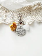 Llavero Mamá Siempre Contigo con Corazón de Cuarzo | Regalo Emocional