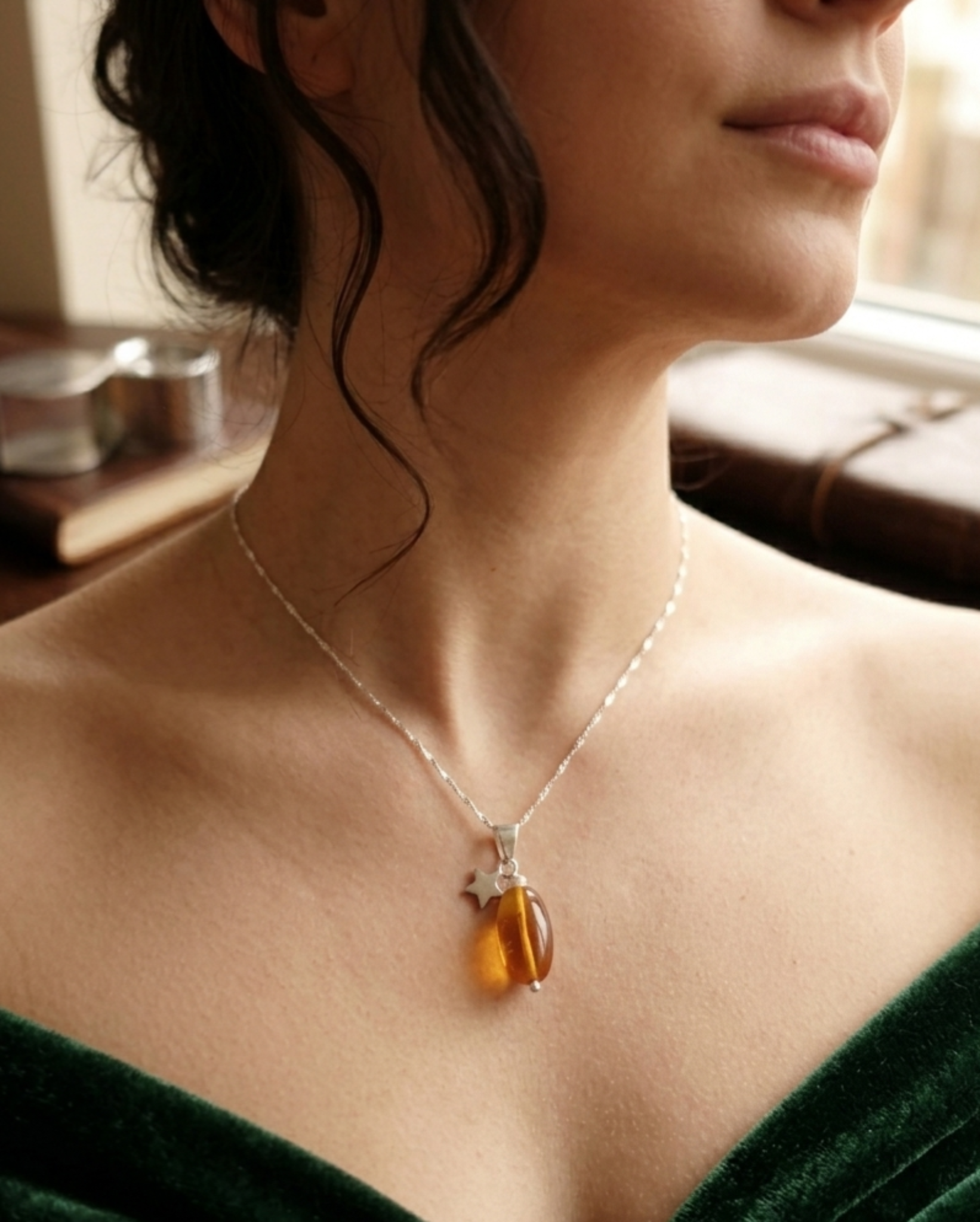 Collar "Intuición del alma"– Ópalo Etíope