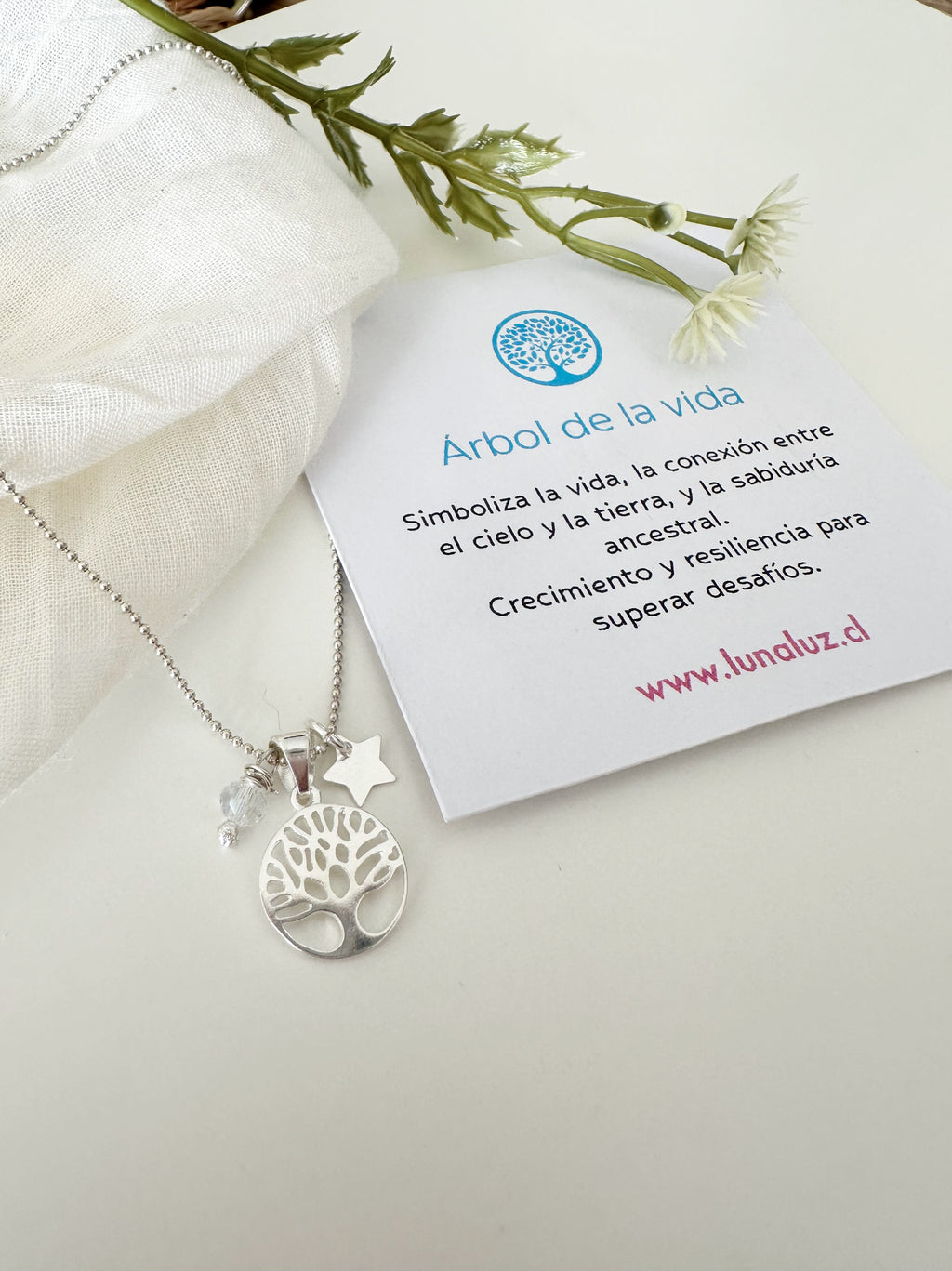 Collar Árbol de la Vida  “Luz que Guía tu Camino”