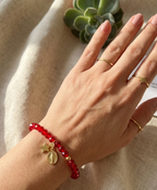Pulsera Virgen de los rayos "Fe, Protección y Amor que Acompaña"