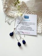 Conjunto con Piedra Lapislázuli “Sabiduría Interior”