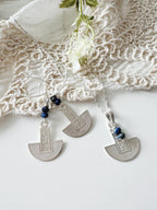 Conjunto de plata con Piedra Lapislázuli “Verdad Interior”