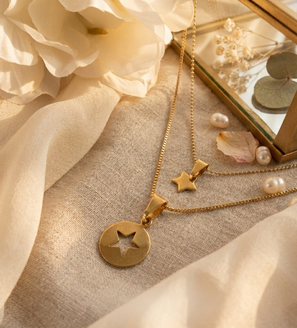 Set Collares de union "Lazos del universo"  con Estrellas | Regalo con Significado