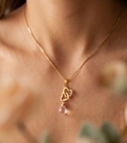 Collar “Amor y admiración” con Cuarzo Rosa