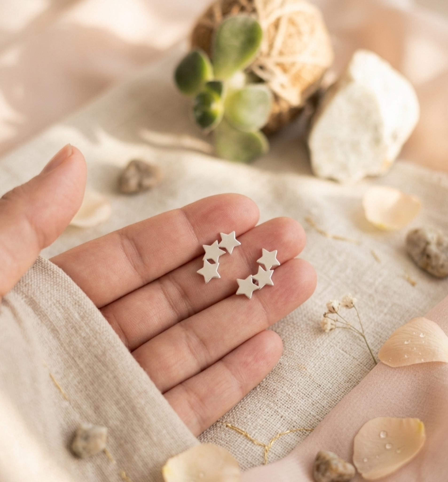 Aros “Lluvia de Estrellas”