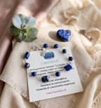 Pulsera de Lapislázuli "Sabiduría, Verdad y Protección Interior"