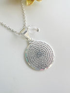 medalla grabada de padre nuestro