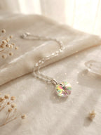 Collar "Momento de brillar" Crsital Swarovski. PLATA 925