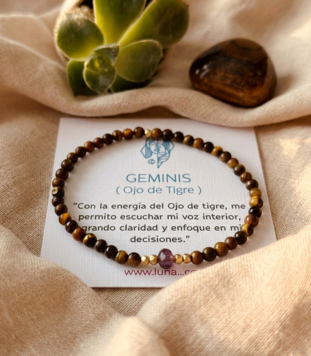 Pulseras Zodíaco con la energía de tu piedra más a fin