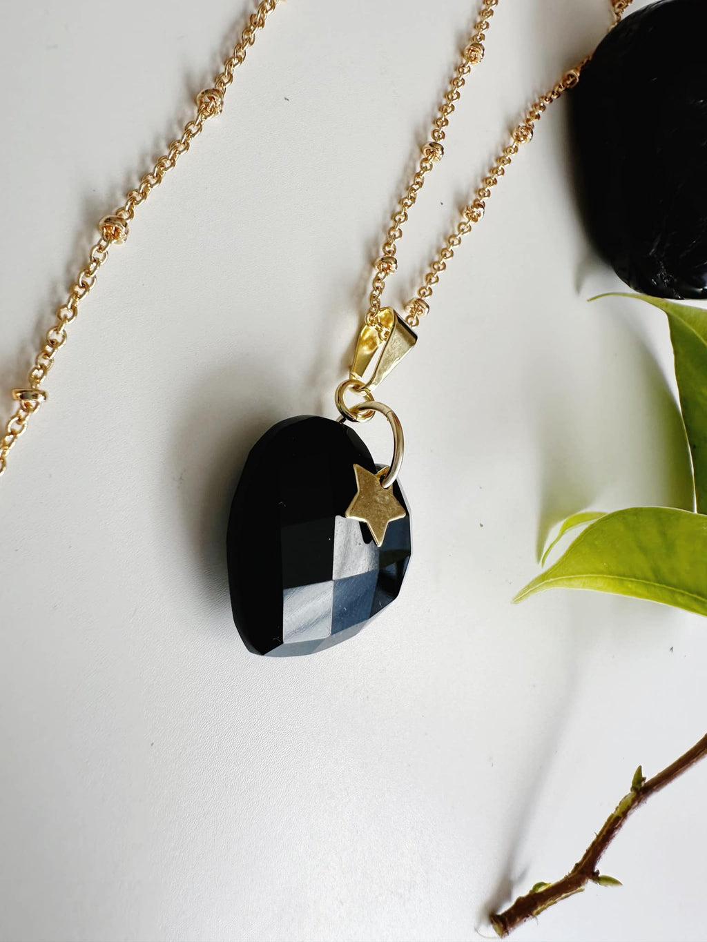 collar mujer piedra onix 