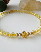 pulsera con energía solar, joyas para mujeres Leo, joyas del horóscopo Leo, citrino, pulsera citrino