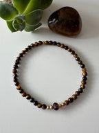 pulsera de piedra ojo de tigre para geminis